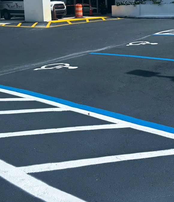 Parking Lot Striping service slider