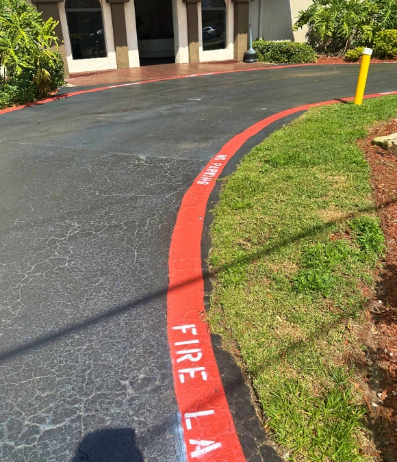 Pavement Markings service slider
