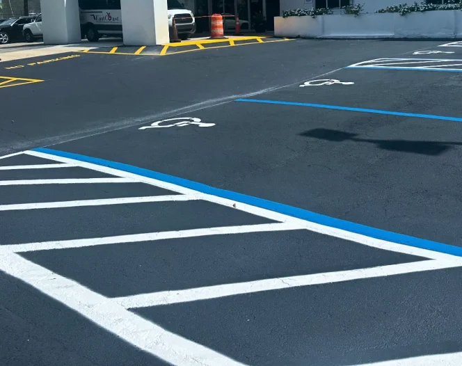 Parking Lot Striping home